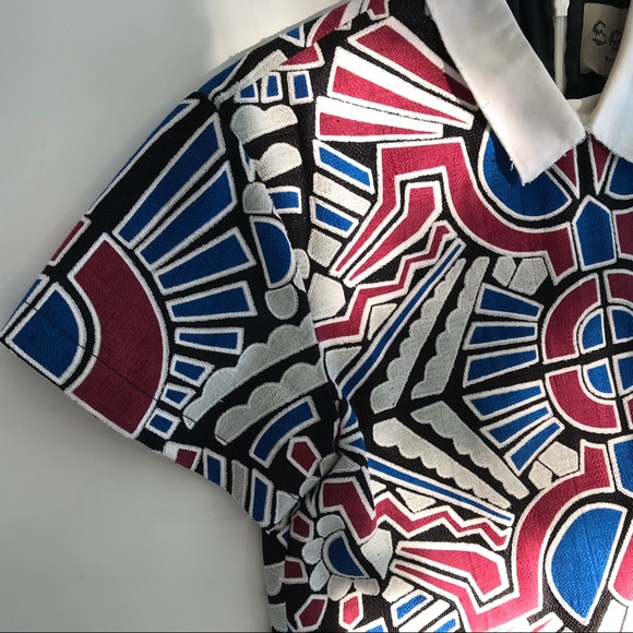 Sea, NY Embroidered Collar Top - Picture 2 of 8